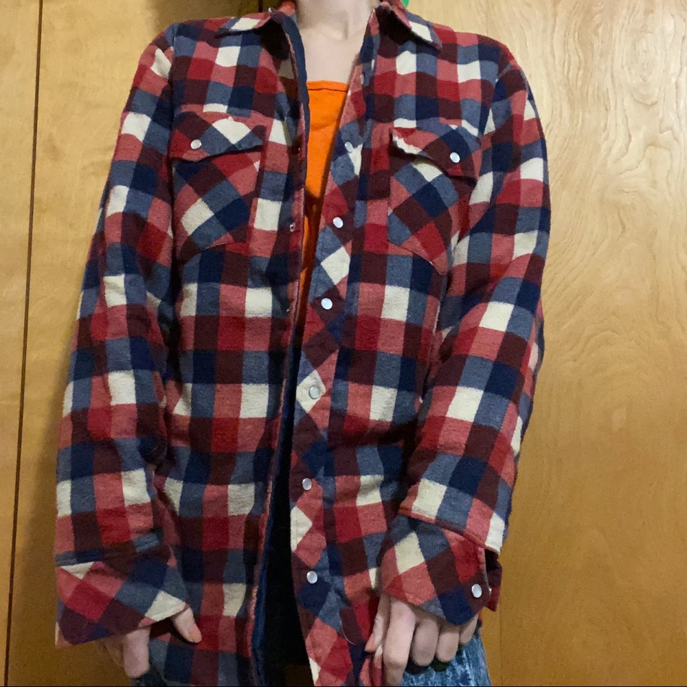 cotton/nylon jacket fleece